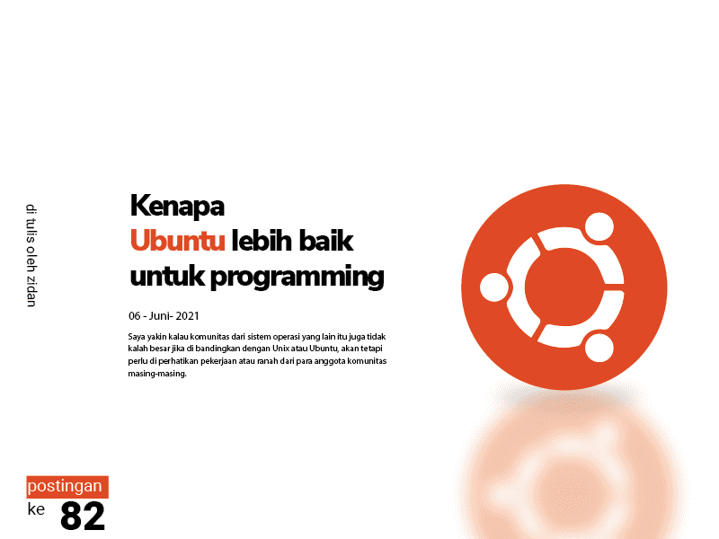 Cover for Alasan kenapa menggunakan Ubuntu lebih baik untuk programming 