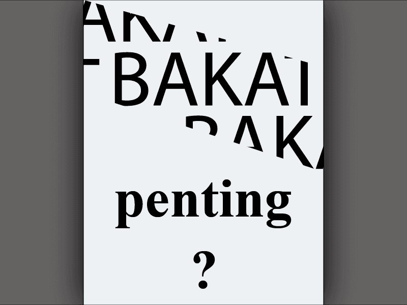 Cover for Bakat Pentingkah ?